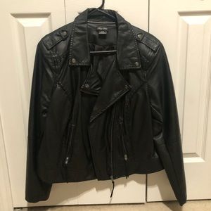 City Chic Faux Leather Jacket
